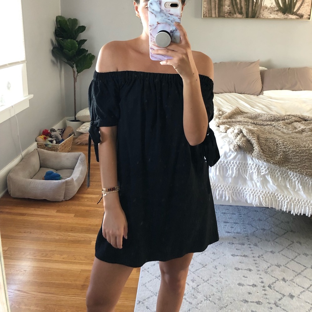 Lulu’s Off the Shoulder Dress